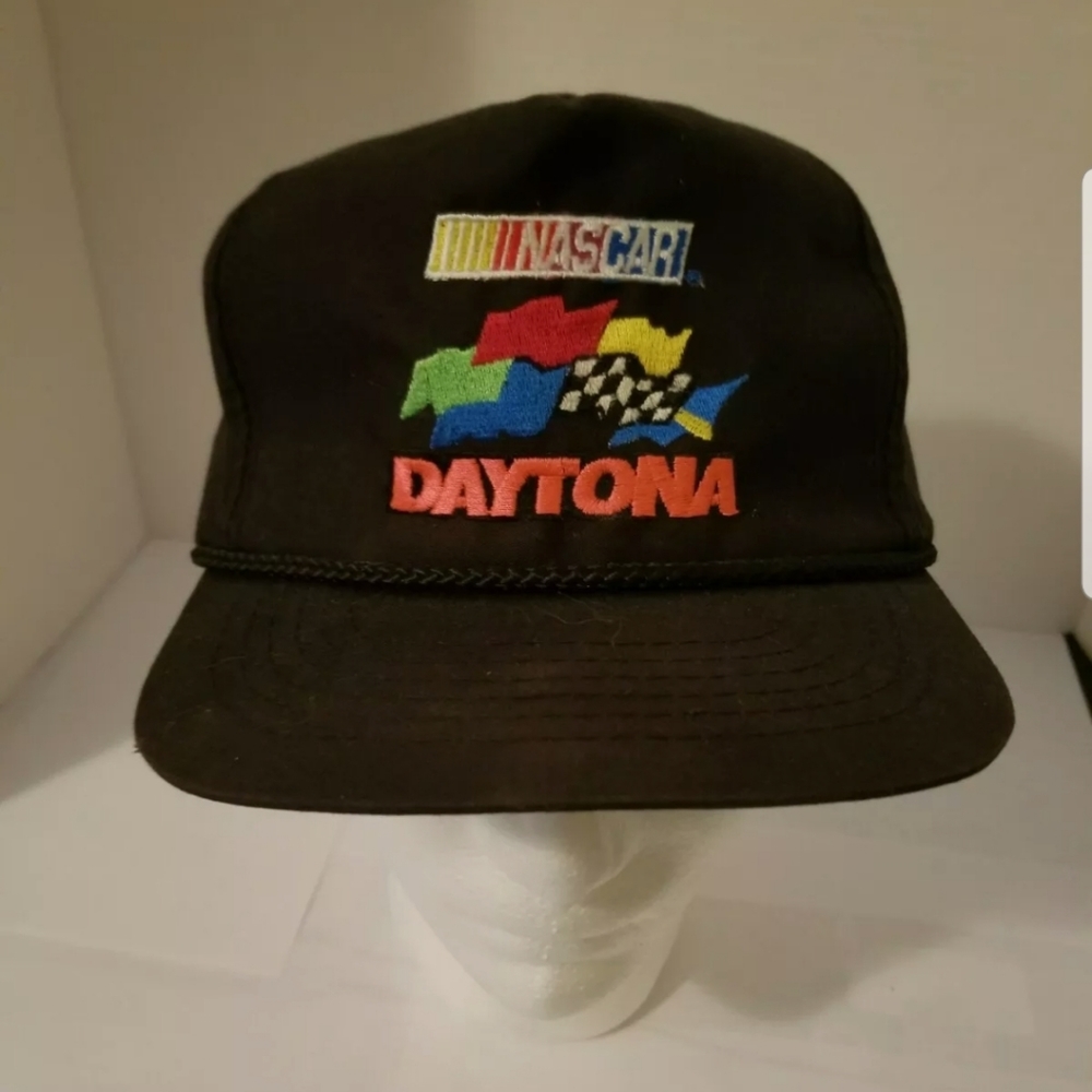 Vintage Daytona Speedway Snapback Rope Hat